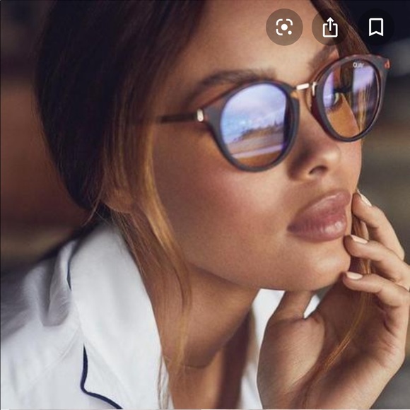 Quay Australia Accessories - Quay Gotta Run unisex blue light glasses tortoise